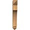 Ekena Millwork Westlake Arts & Crafts Rough Sawn Bracket, Western Red Cedar, 4"W x 20"D x 28"H BKT04X20X28WTL03RWR - alternate 2